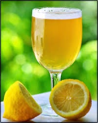 Copa de Cerveza con limón